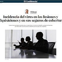 Incidencia del virus en las fusiones y adquisiciones y en sus seguros de cobertura